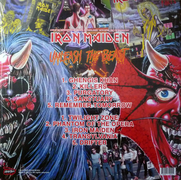 Iron Maiden Unleash The Beast: Live At De Vereeniging Nijmegen, Netherlands 1981 (Limited Edition, Green & Yellow Splatter Colored Vinyl) [Import]