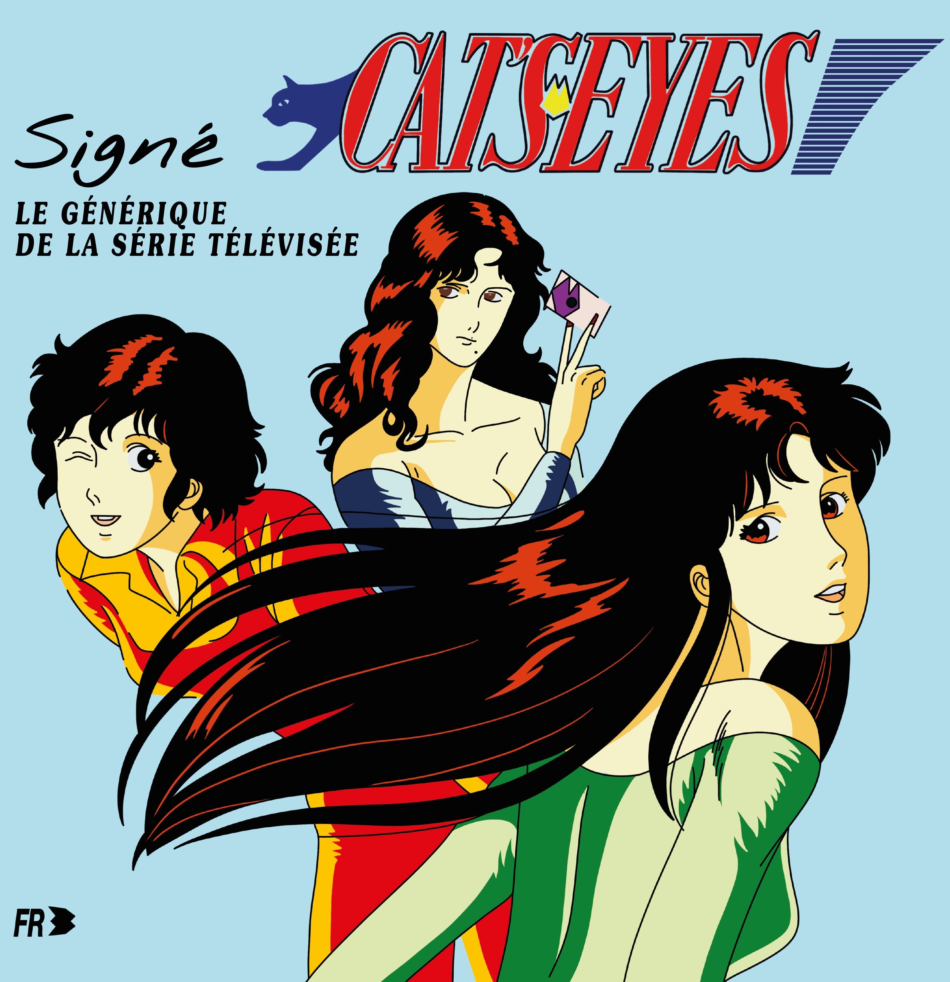 Isabelle Guillard Signé Cat'S Eyes, Générique De La Série Télévisée