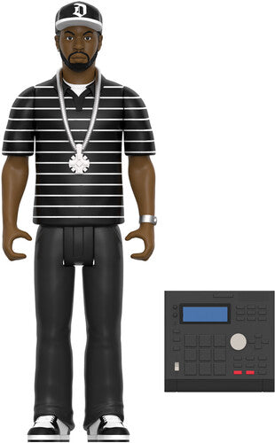 J Dilla Super7 - J Dilla - ReAction Figures Wv1 - J Dilla (Donuts - Smile Album Cover) (Collectible, Action Figure)