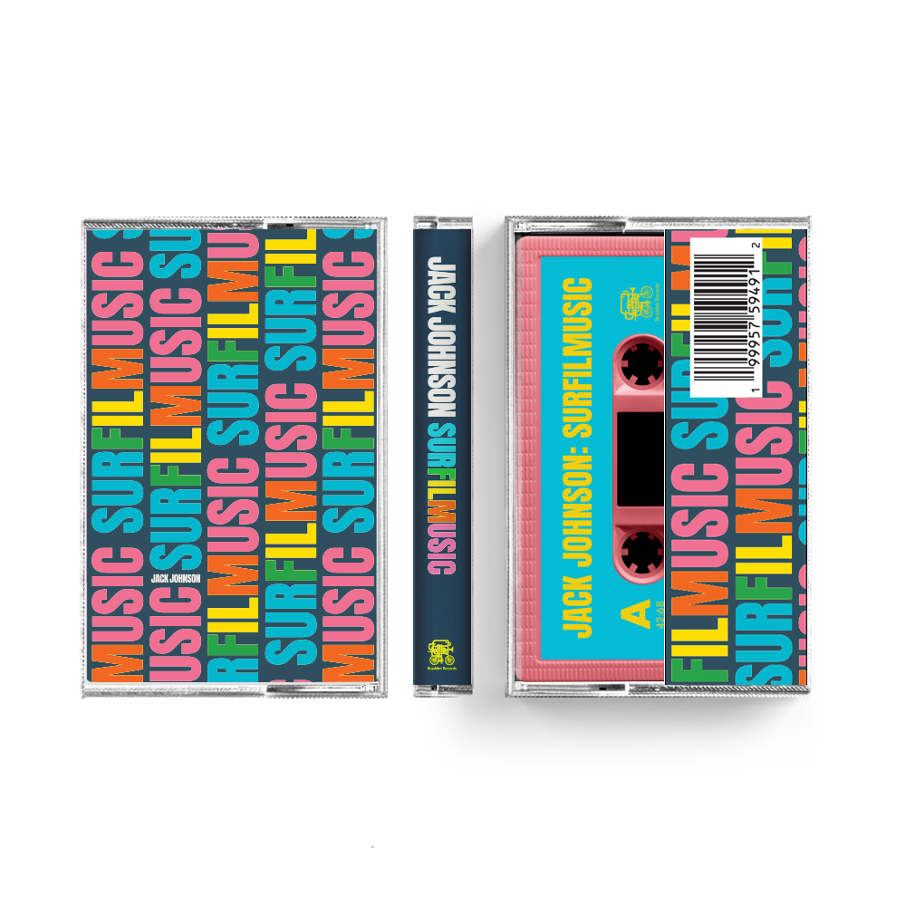Jack Johnson Surfilmusic (Soundtrack & 4-Tracks) [Cassette]