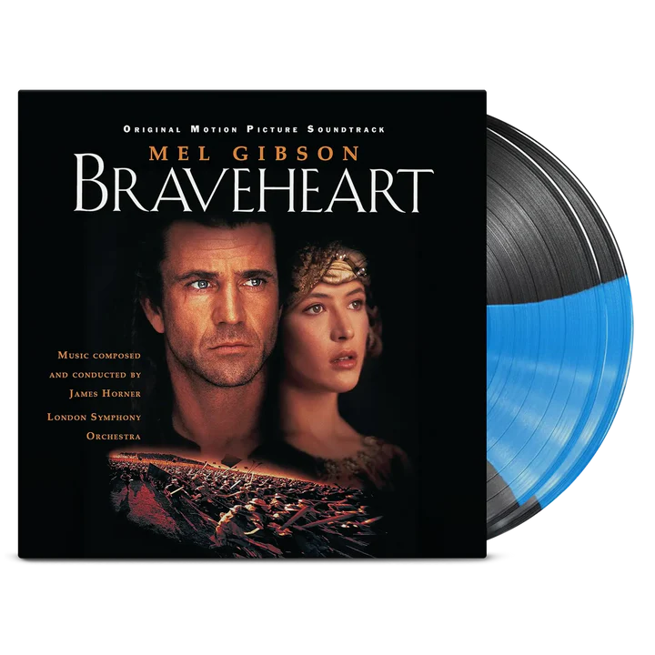 James Horner/London Symphony Orchestra Braveheart (Original Motion Picture Soundtrack) [Blue/Black Stripe 2LP]