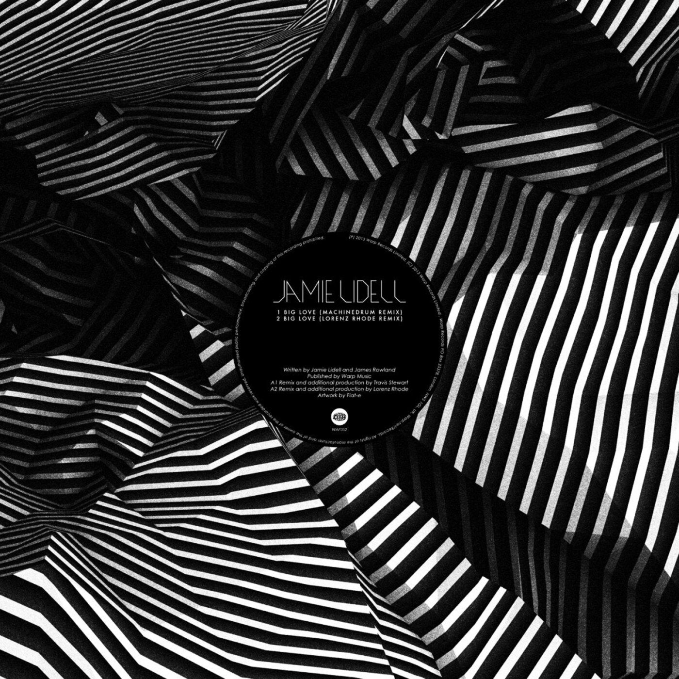 Jamie Lidell Big Love Remixes (COLOR VINYL)