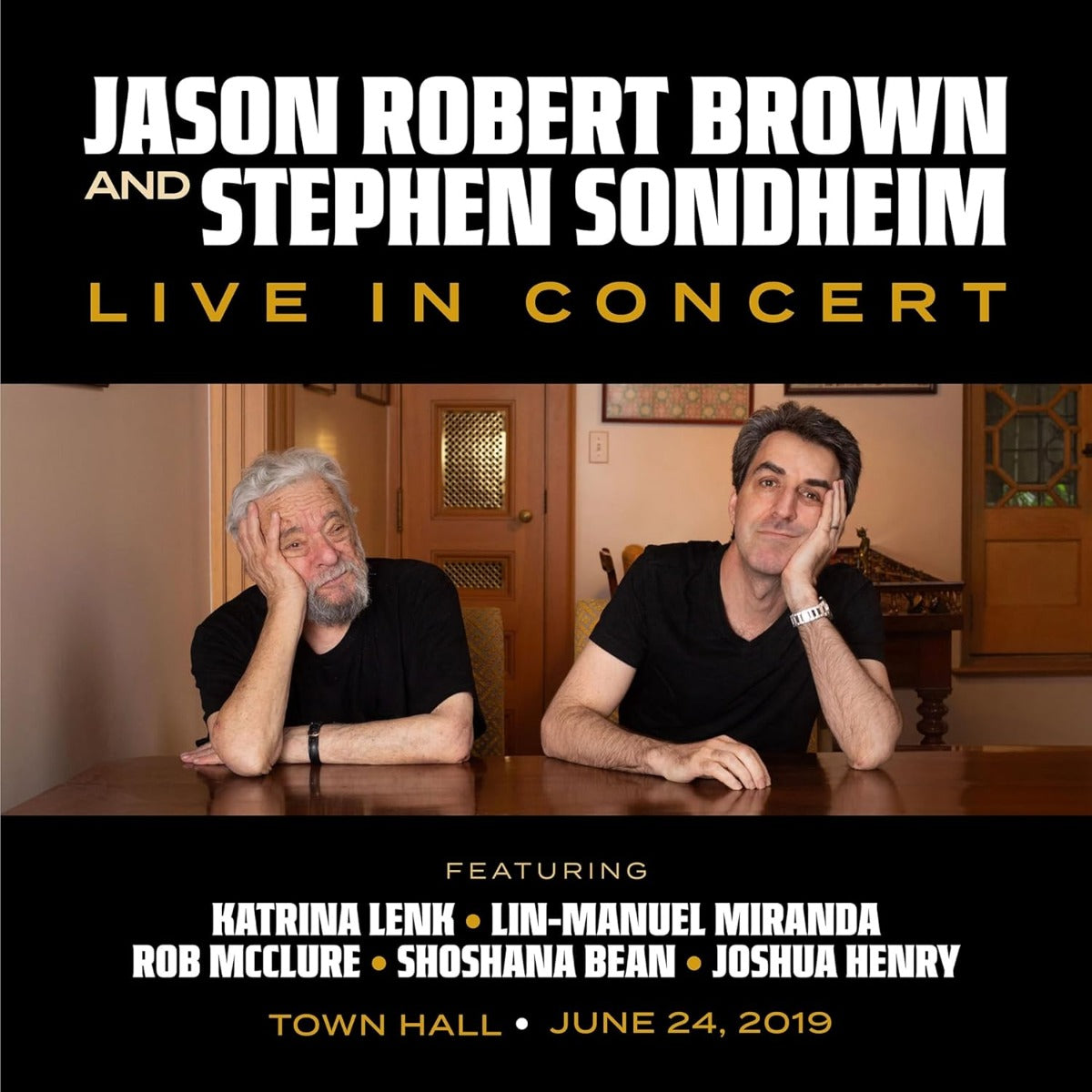 Jason Robert Brown and Stephen Sondheim Jason Robert Brown and Stephen Sondheim: Live in Concert (2 Lp's)