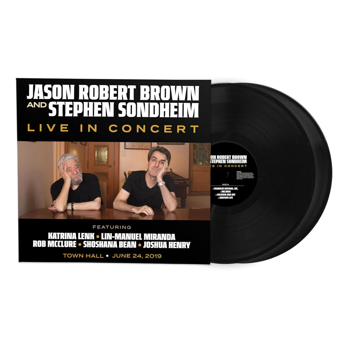 Jason Robert Brown and Stephen Sondheim Jason Robert Brown and Stephen Sondheim: Live in Concert (2 Lp's)
