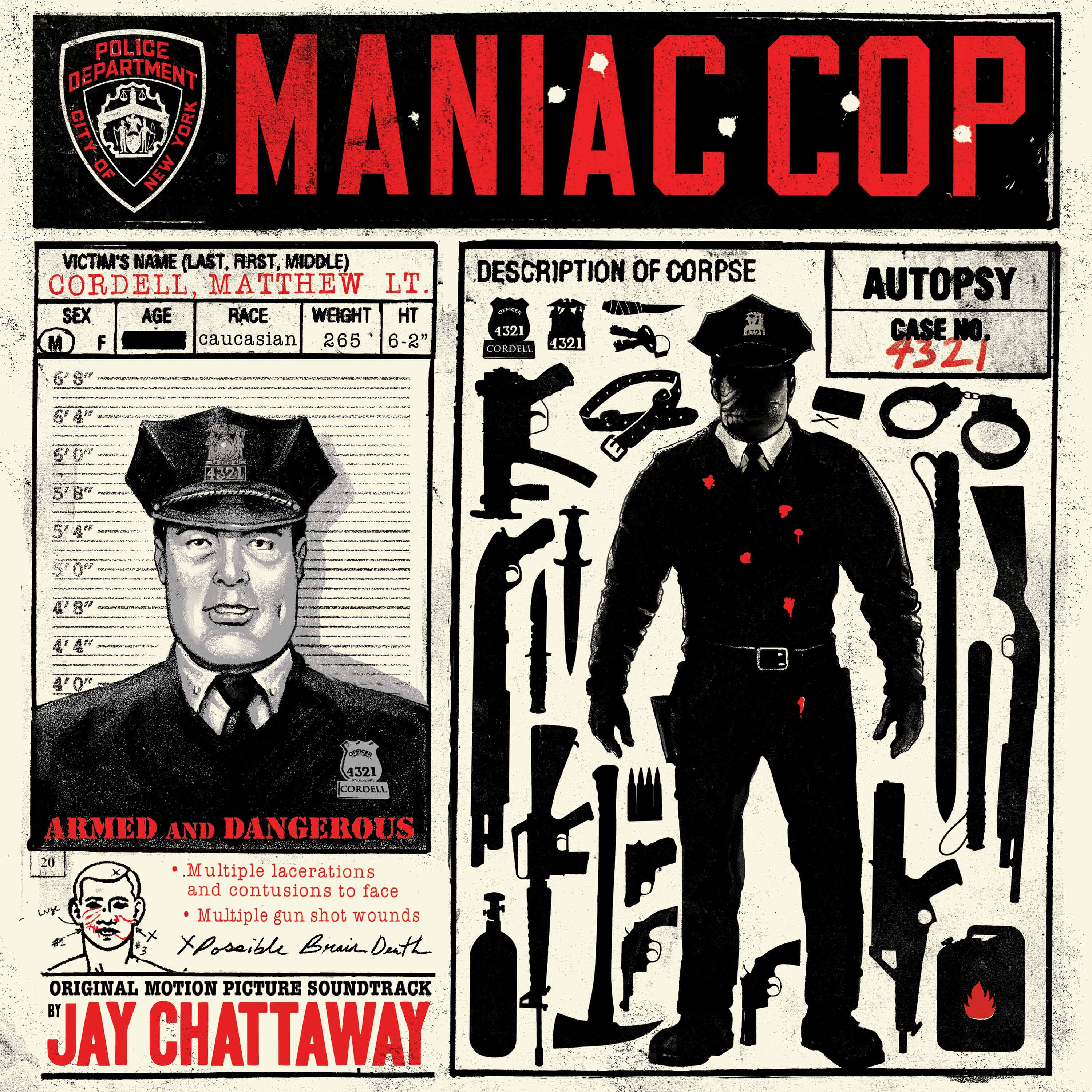 Jay Chattaway Maniac Cop (Original Motion Picture Soundtrack)