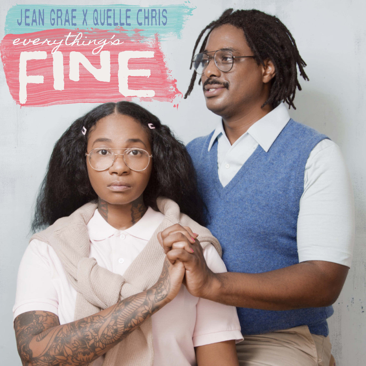 Jean & Quelle Chris Grae Everything'S Fine (Baby Blue & Pink Vinyl)