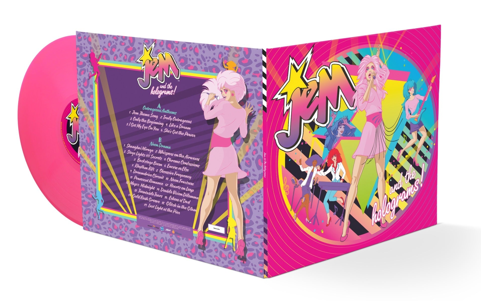 Jem And The Holograms Jem And The Holograms (Pink Vinyl)