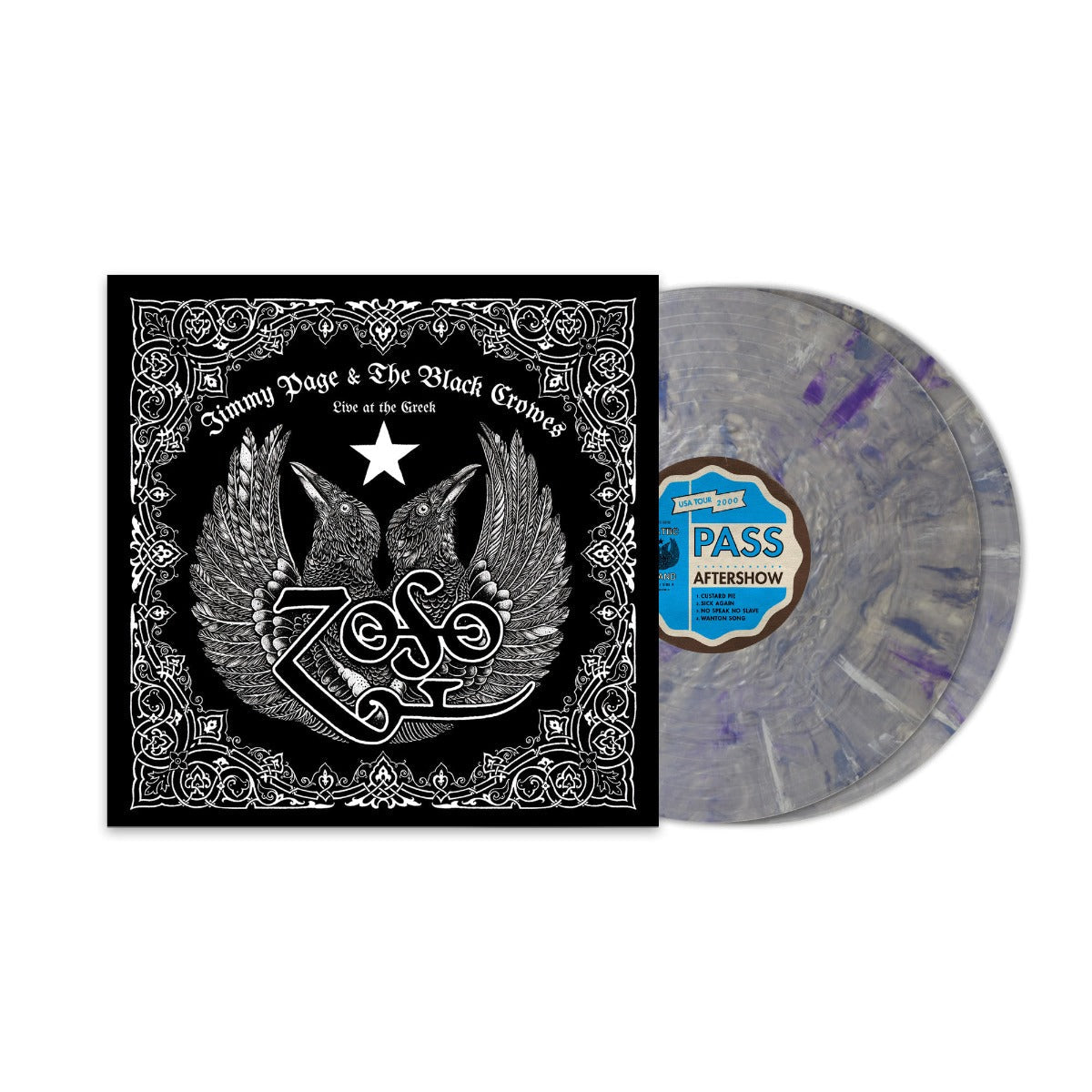 Jimmy Page & The Black Crowes Live At The Greek (Decepticons Marble Color) (Indie Exclusive) (2LP)
