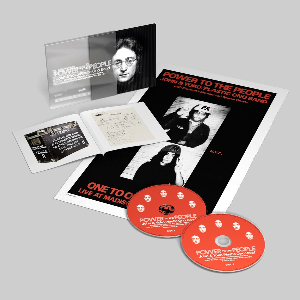 John Lennon/Yoko Ono/Plastic Ono Band Power To The People: Live At The One To One Concert [Deluxe 2CD]