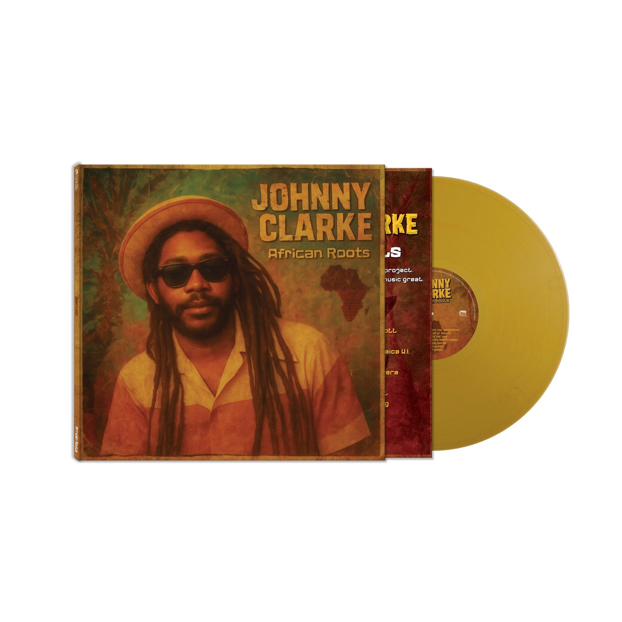 JOHNNY CLARKE African Roots [Limited Edition Gold Vinyl]