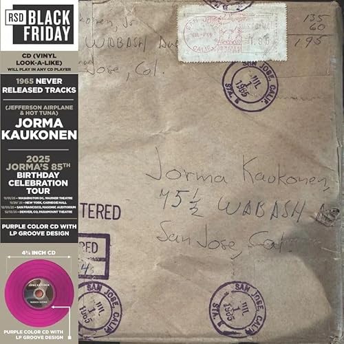 Jorma Kaukonen Wabash Avenue [RSD 11.28.25]