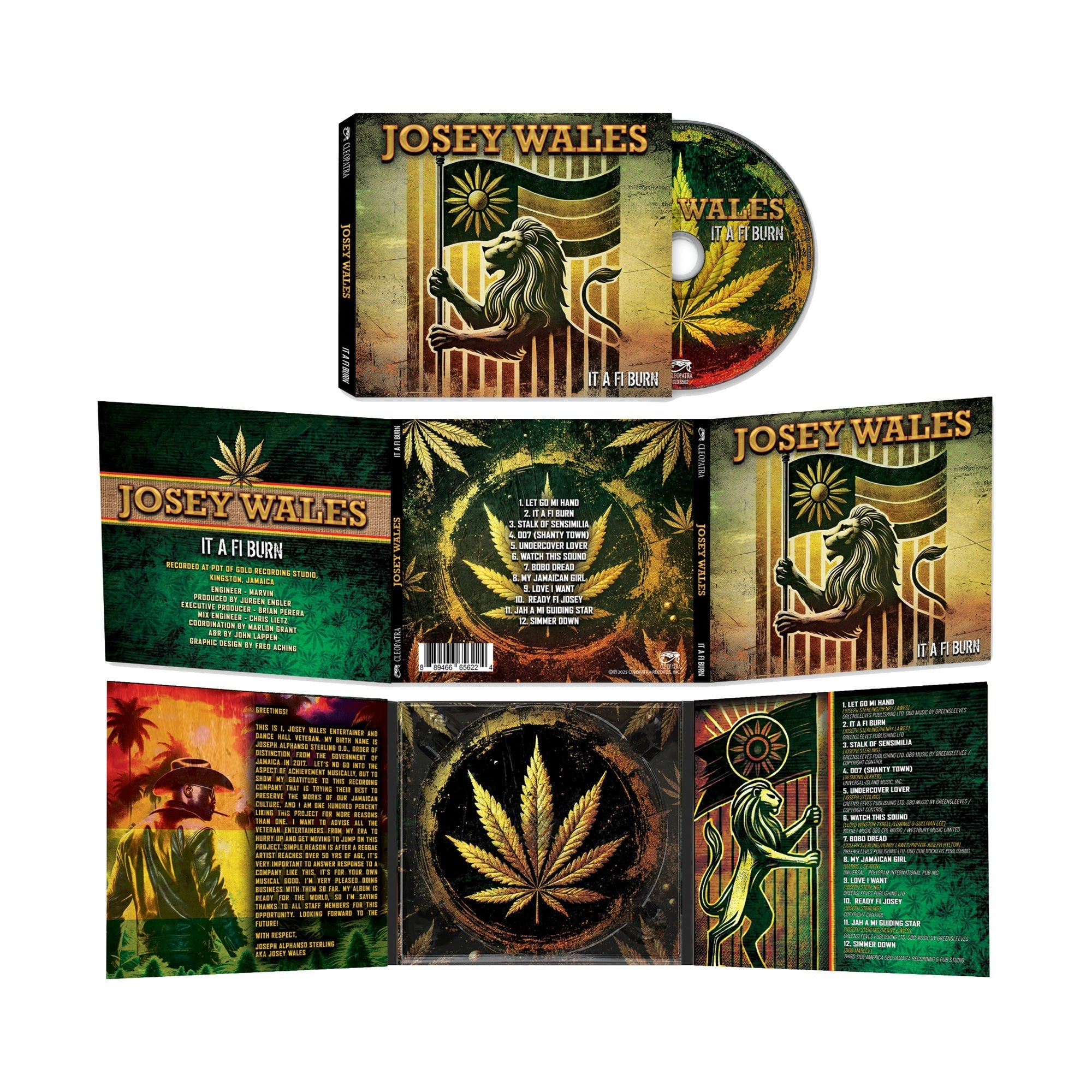 JOSEY WALES It A Fi Burn [CD]