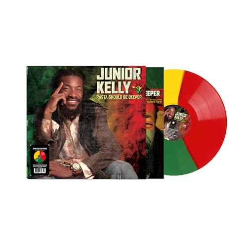 Junior Kelly Rasta Should Be Deeper [Limited Edition Red/Green/Yellow Split Vinyl]