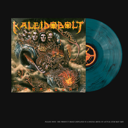 Kaleidobolt Karakuchi [Turquoise/Black Smoke Vinyl]