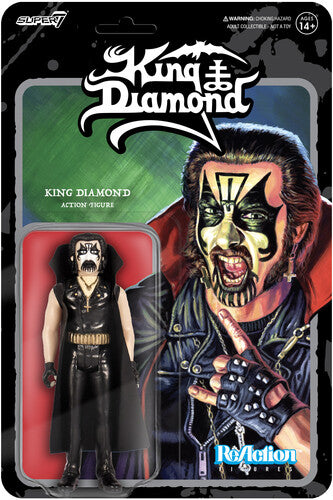 King Diamond Super7 - King Diamond - ReAction Figures - King Diamond (Collectible, Action Figure)