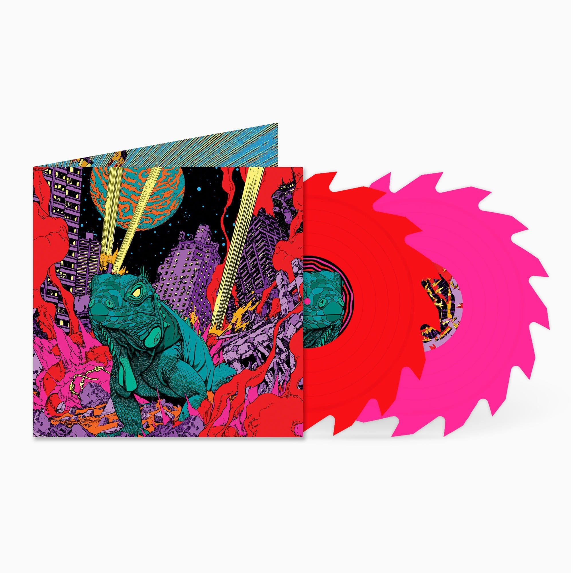 King Gizzard and the Lizard Wizard Petrodragonic Apocalypse Live (Buzz-Saw Shaped Color Vinyl) [2LP]