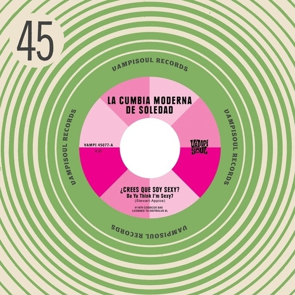 La Cumbia Moderna De Soledad/Machuca Cumbia Da Ya Think I'M Sexy?/Stayin' Alive (Splatter Color Vinyl)