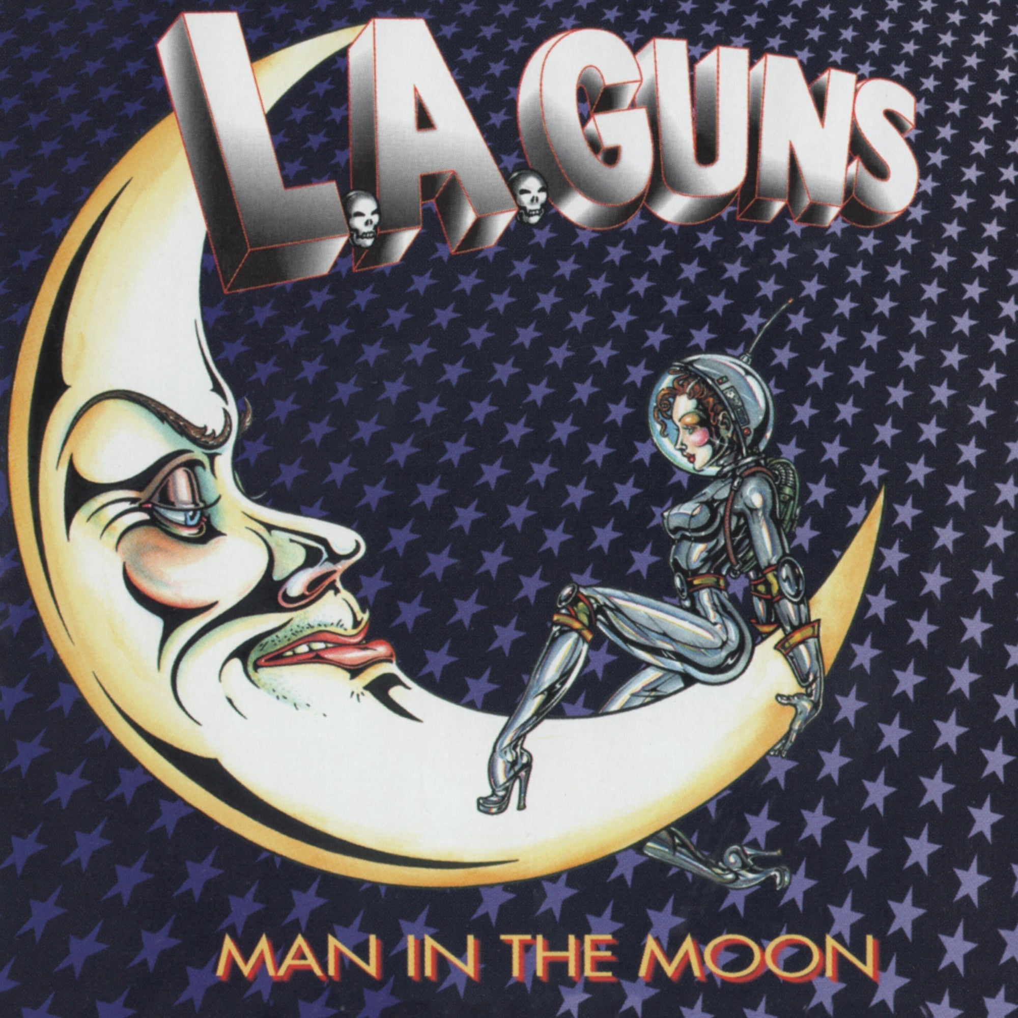 L.A. Guns Man In The Moon (25Th Anniversary Edition) [Solar Flare Hand Poured Effect Vinyl]
