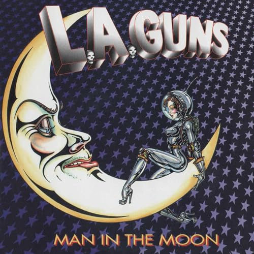 L.A. Guns Man In The Moon (Eruption Red Vinyl) (Limited Anniversary Edition)