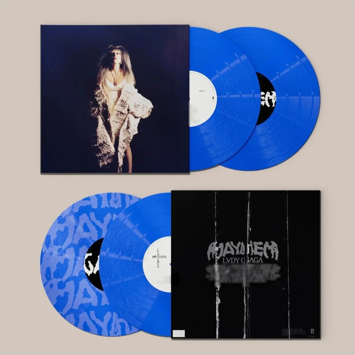 Lady Gaga Mayhem (Indie Exclusive, Alternate Cover, Opaque Blue Vinyl) [Import] (2 Lp's)
