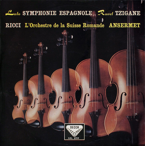 Lalo* / Ravel*, Ricci*, L'Orchestre De La Suisse R Symphonie Espagnole / Tzigane