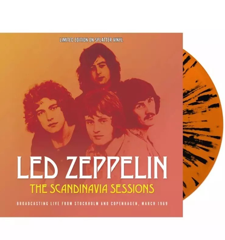 Led Zeppelin The Scandinavia Sessions (Splatter Vinyl) [Import]