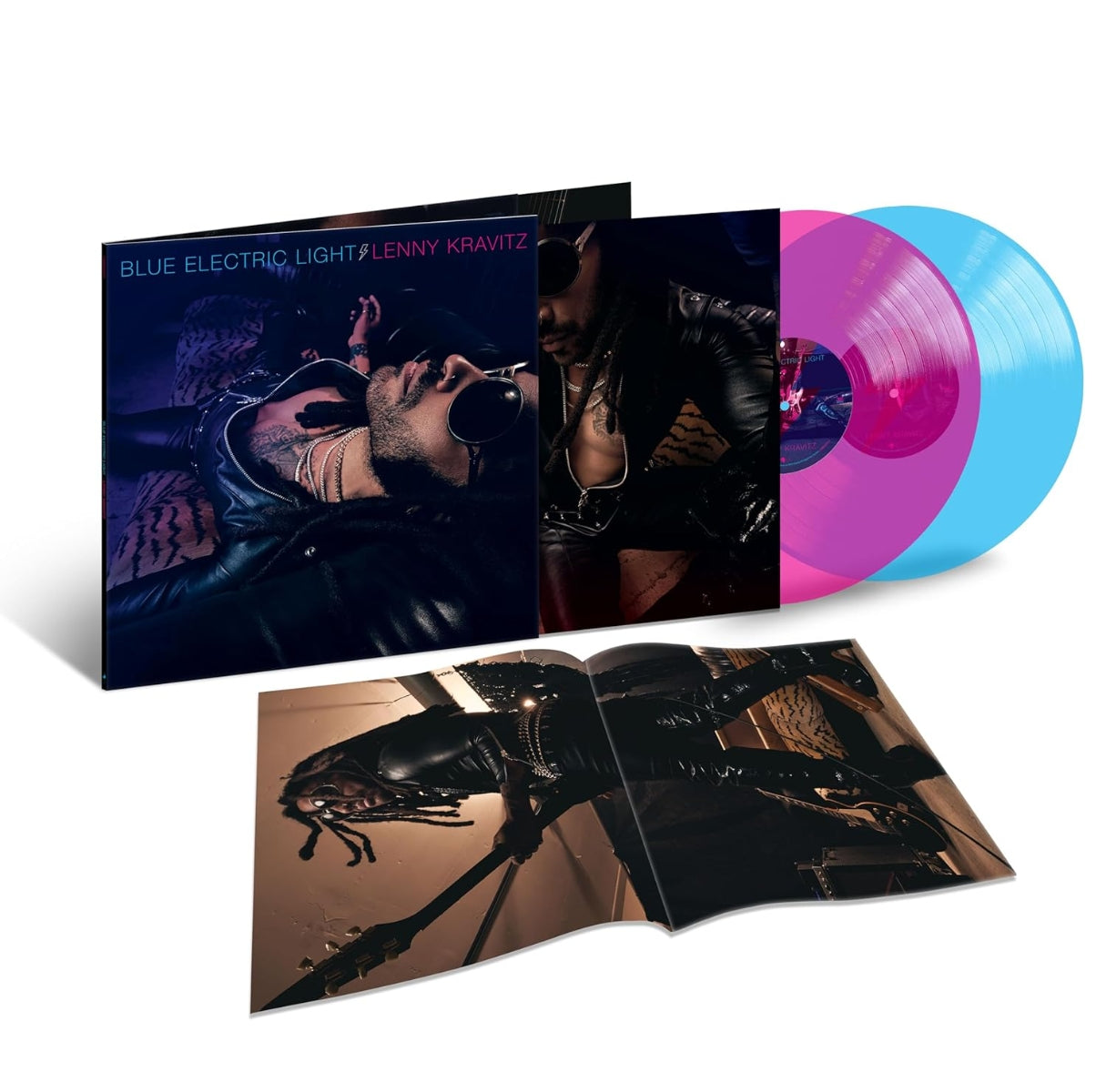 Lenny Kravitz Blue Electric Light [Translucent Pink/Light Blue] [2Lp]