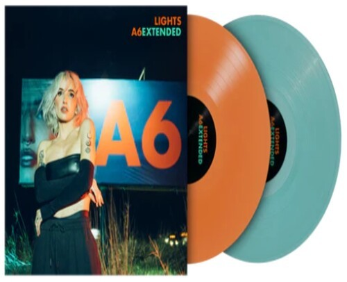 Lights A6EXTENDED [Explicit Content] (Limited Edition, "Orange Crush" and Teal Colored Vinyl) (2 Lp's)