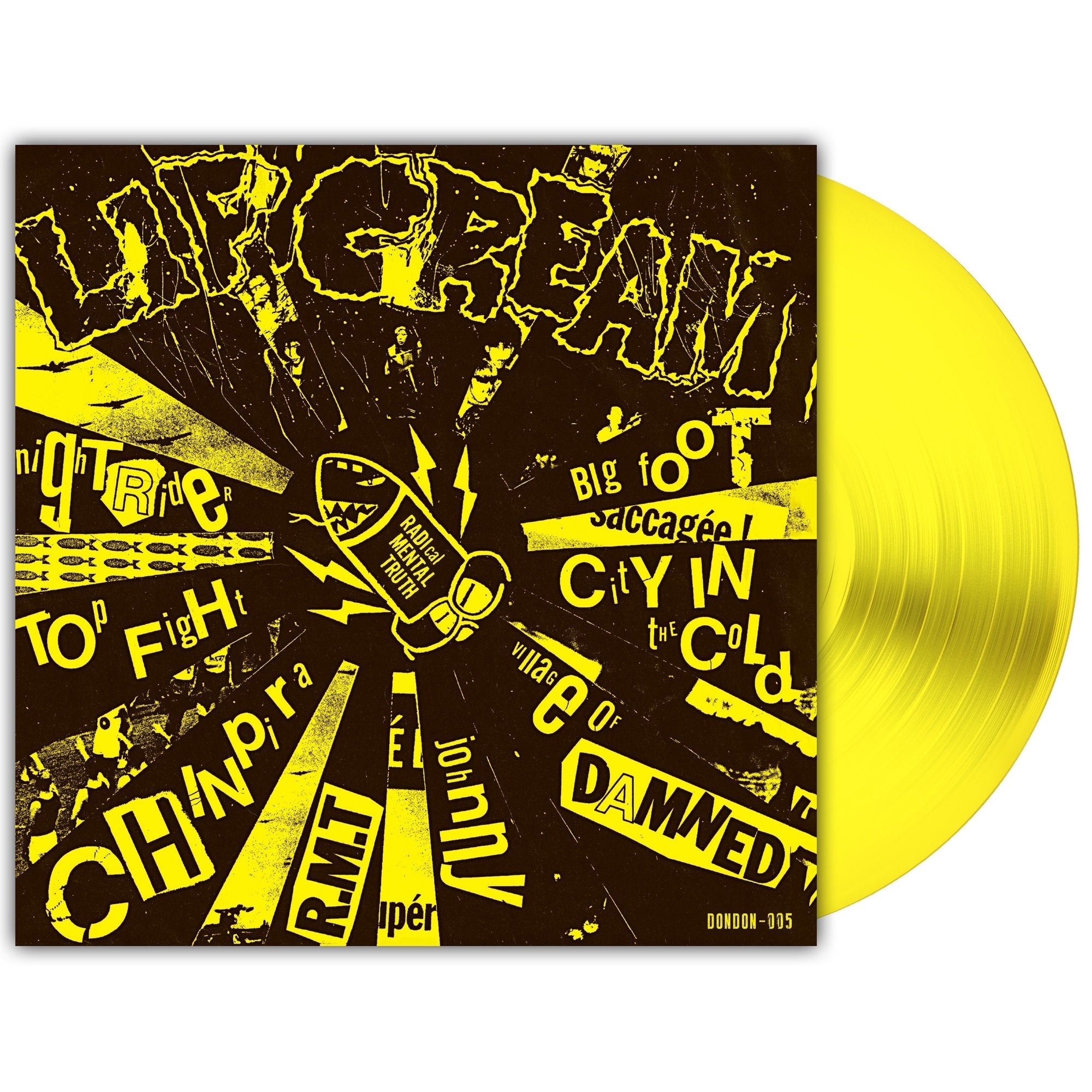 Lip Cream Big Foot Cassette [Highlighter Yellow Vinyl]