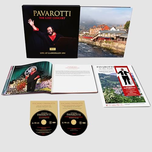 Luciano Pavarotti The Lost Concert: Live At Llangollen 1995 [2 SaCD/Book]