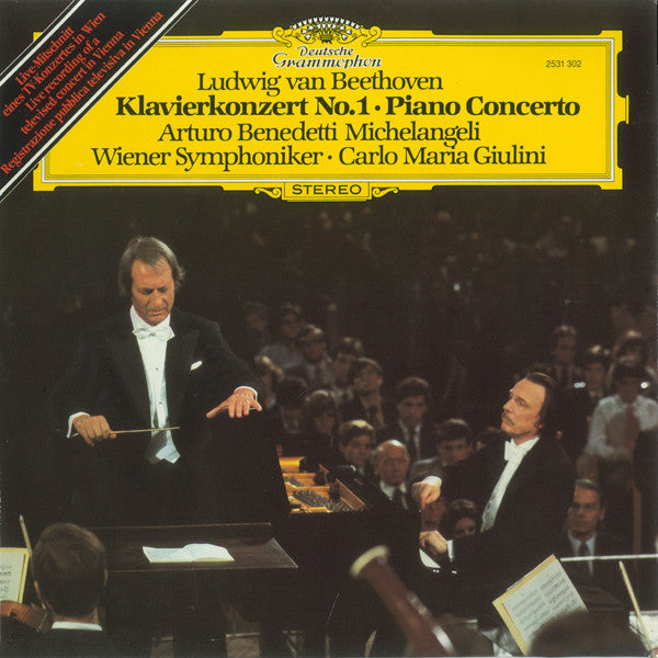 Ludwig van Beethoven, Arturo Benedetti Michelangel Klavierkonzert No. 1 - Piano Concerto