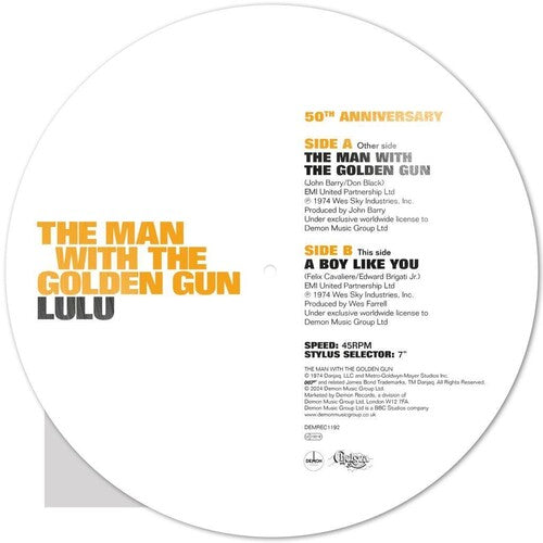 Lulu James Bond: The Man With The Golden Gun (Limited Picture Disc Vinyl) [Import]