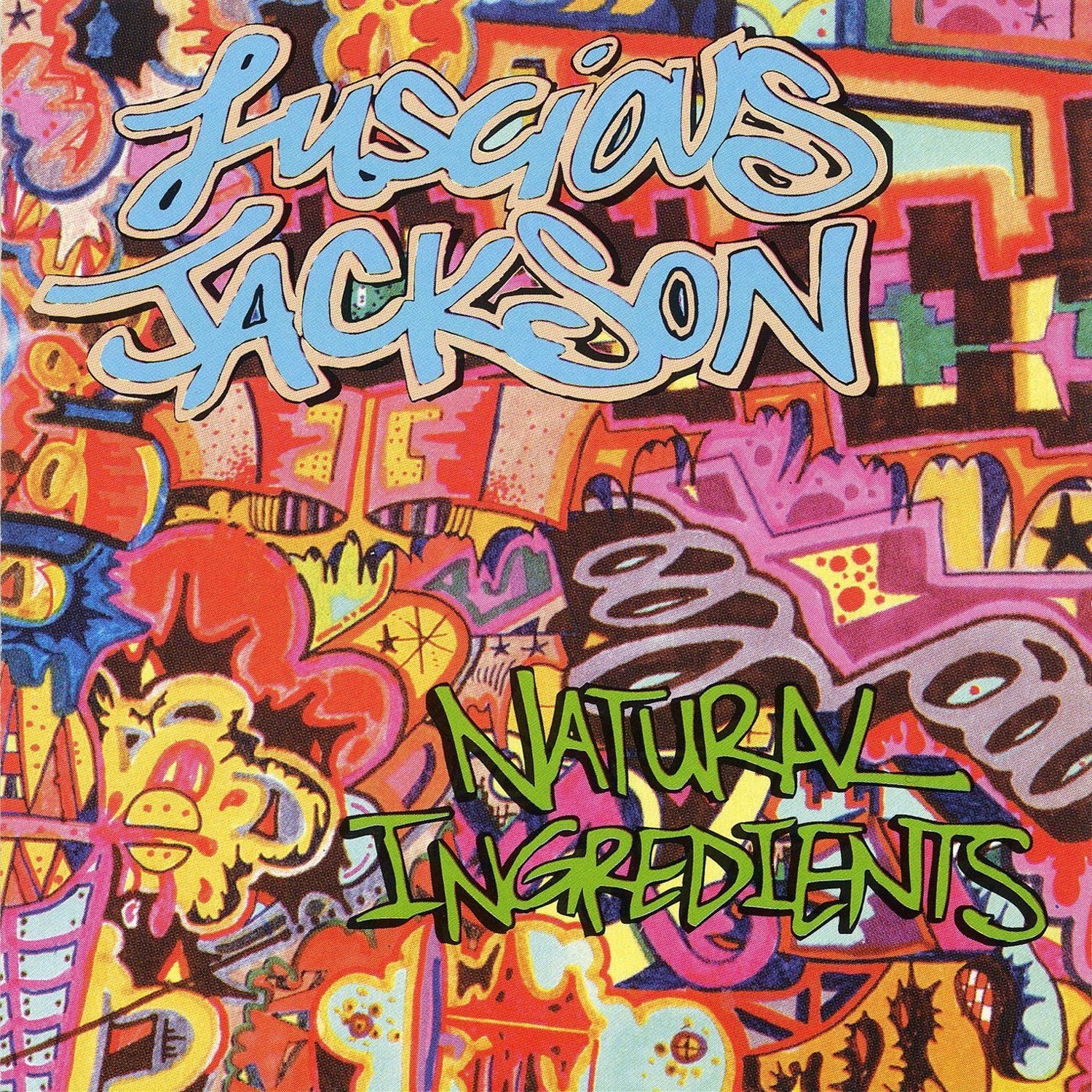 Luscious Jackson Natural Ingredients (Indie Exclusive) [Grand Royal Swirl/Baby Blue 7" Single]