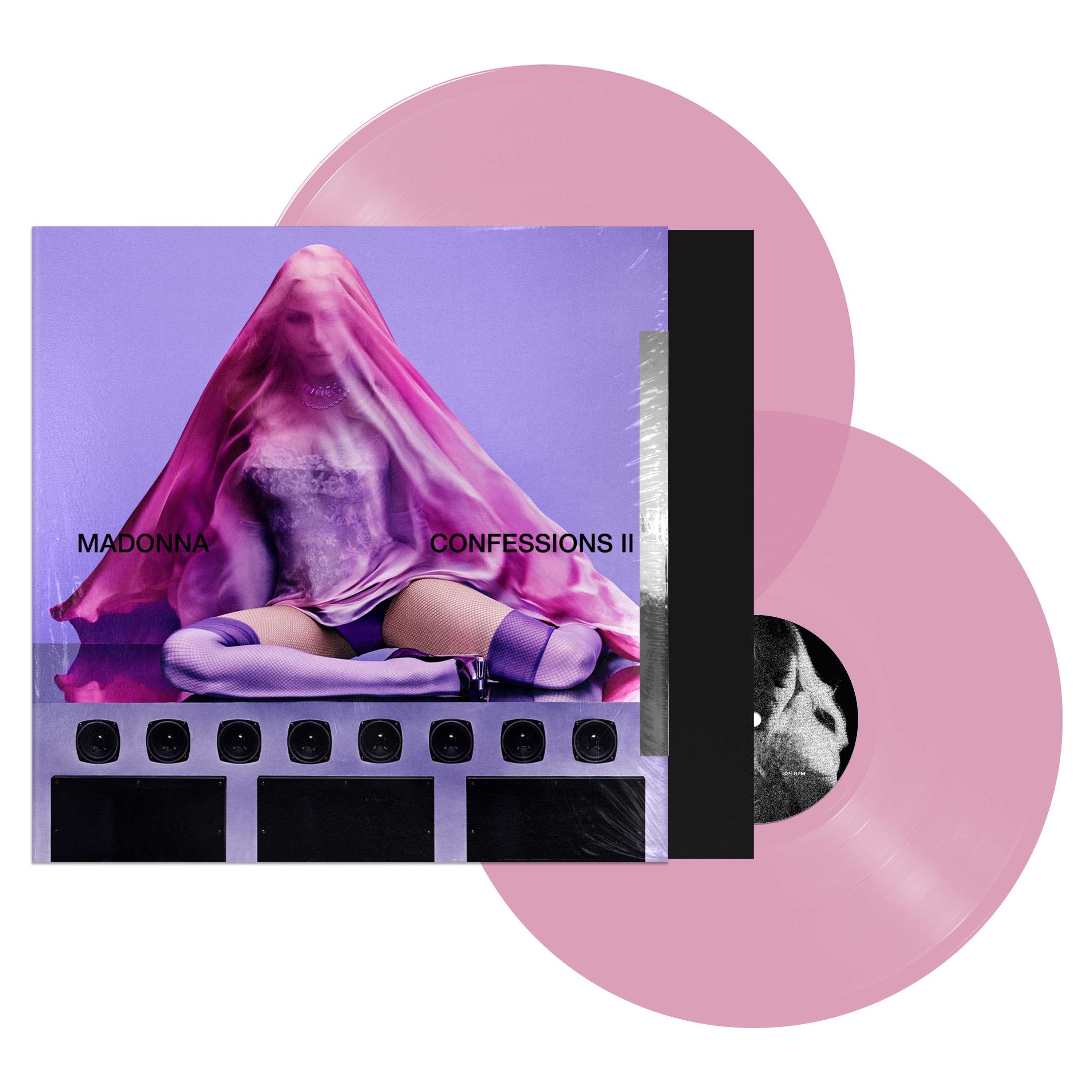 Madonna Confessions II (Expanded Version) (Double Sided Poster) [Translucent Red] [2LP]