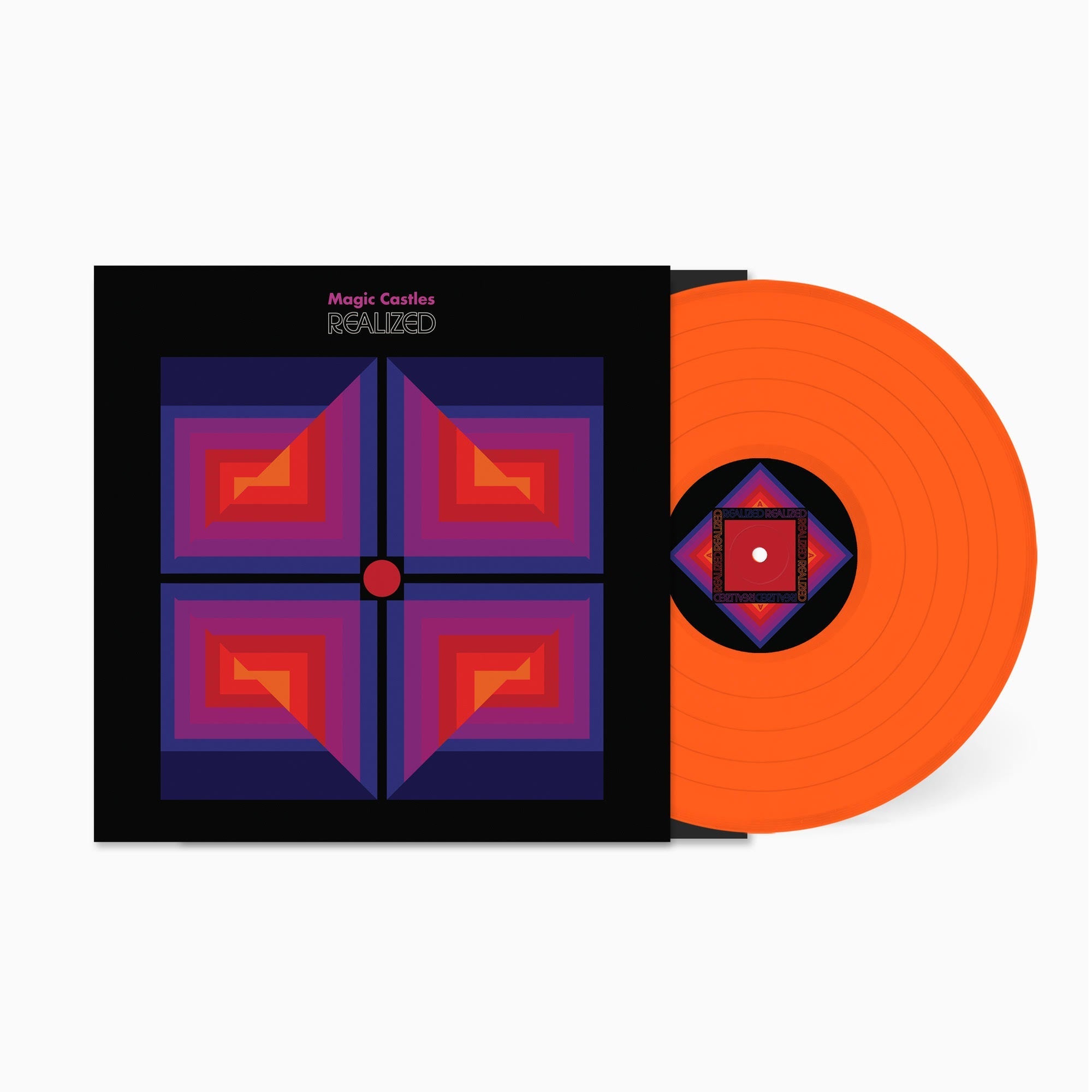 MAGIC CASTLES Realized (Indie Exclusive) [Neon Orange Vinyl]