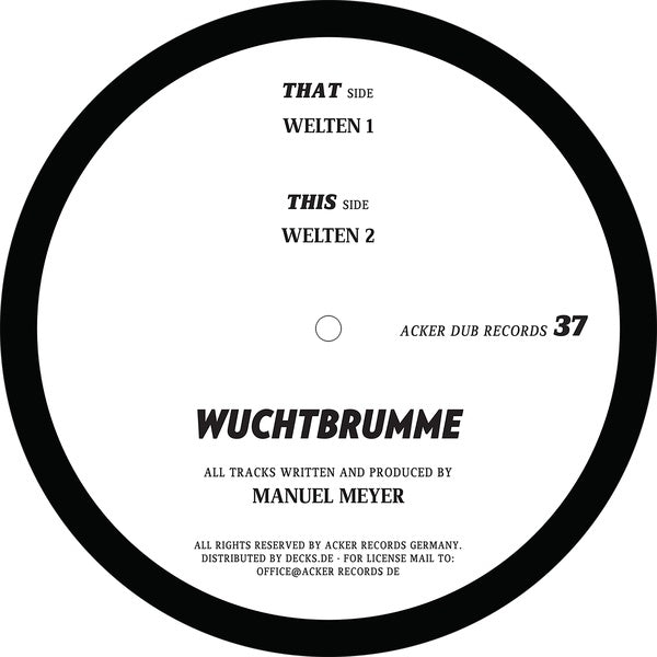 MANUEL MEYER Wuchtbrumme