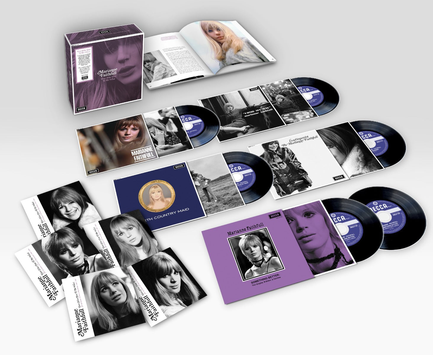 Marianne Faithfull Cast Your Fate To The Wind: The Complete Uk Decca Recordings [6CD Boxset]