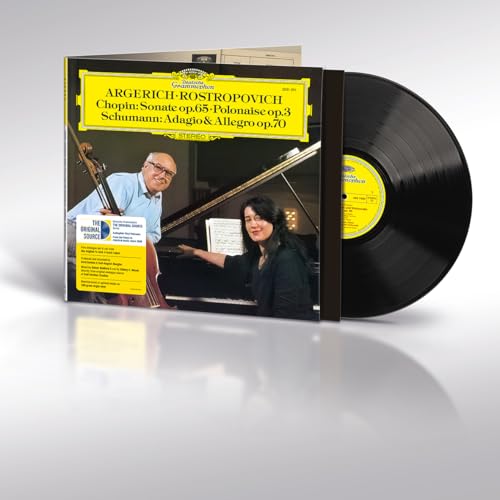 Martha Argerich/Mstislav Rostropovich Chopin: Sonate Op. 65; Schumann: Adagio (The Original Source Series) [180G LP]