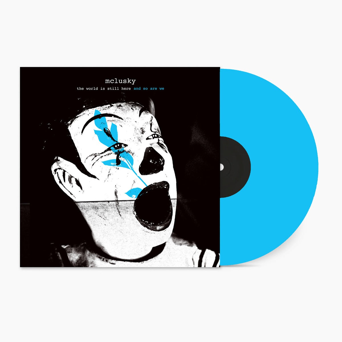 Mclusky The World Is Still Here And So Are We (Blue Vinyl)
