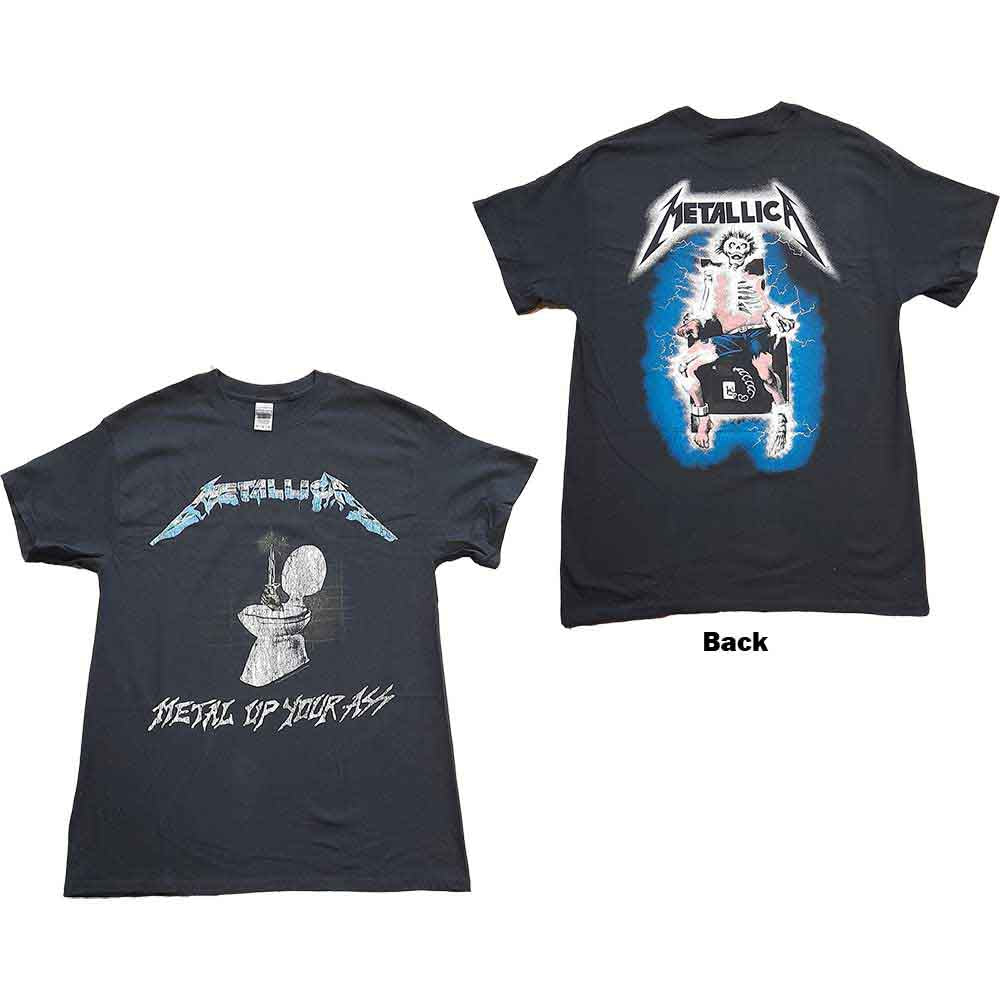 Metallica Metal Up Your Ass Black