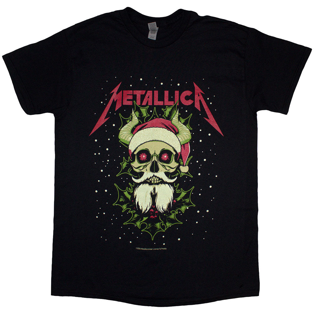 Metallica Santa Horns Black