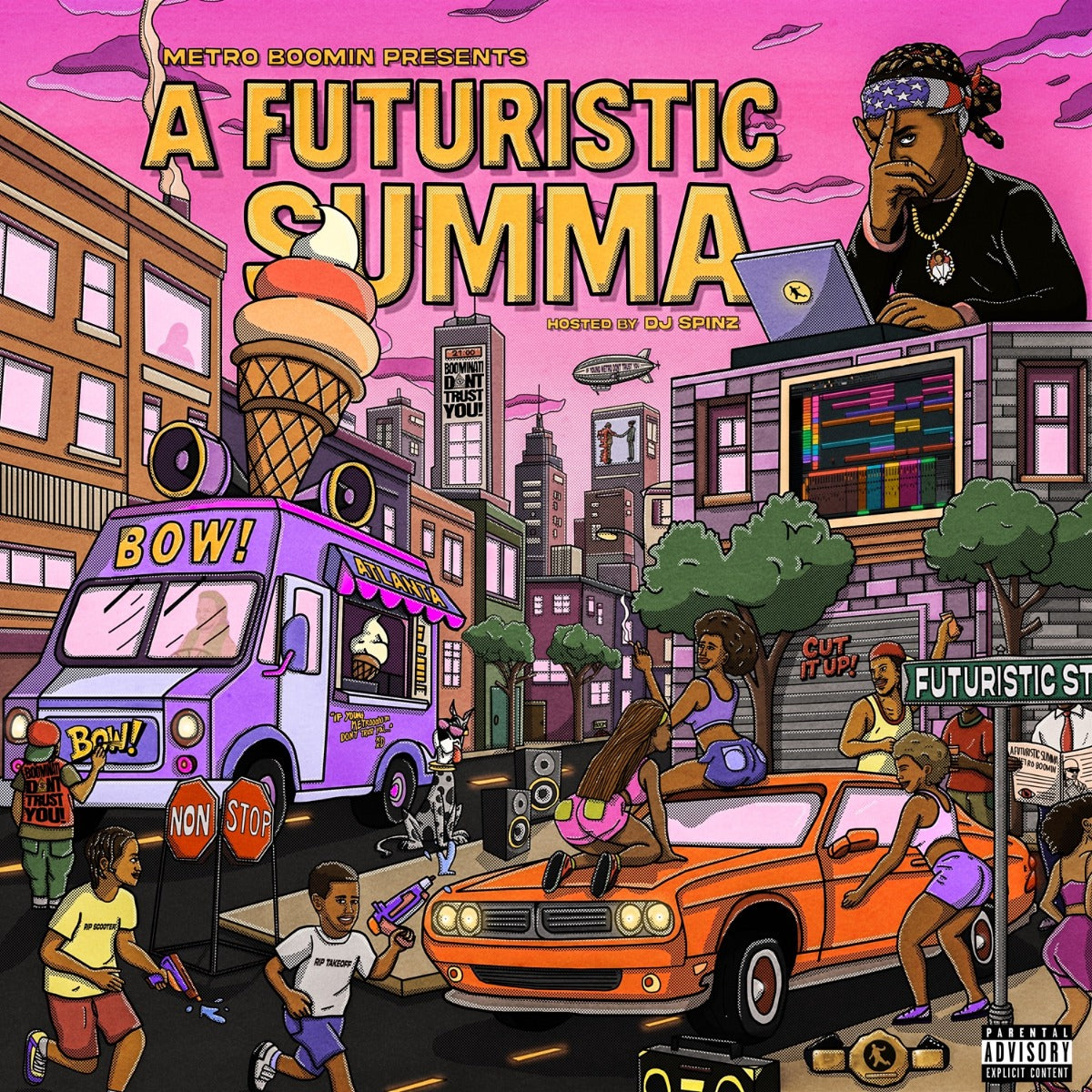 Metro Boomin Metro Boomin Presents: A Futuristic Summa (CD) [Explicit Content]