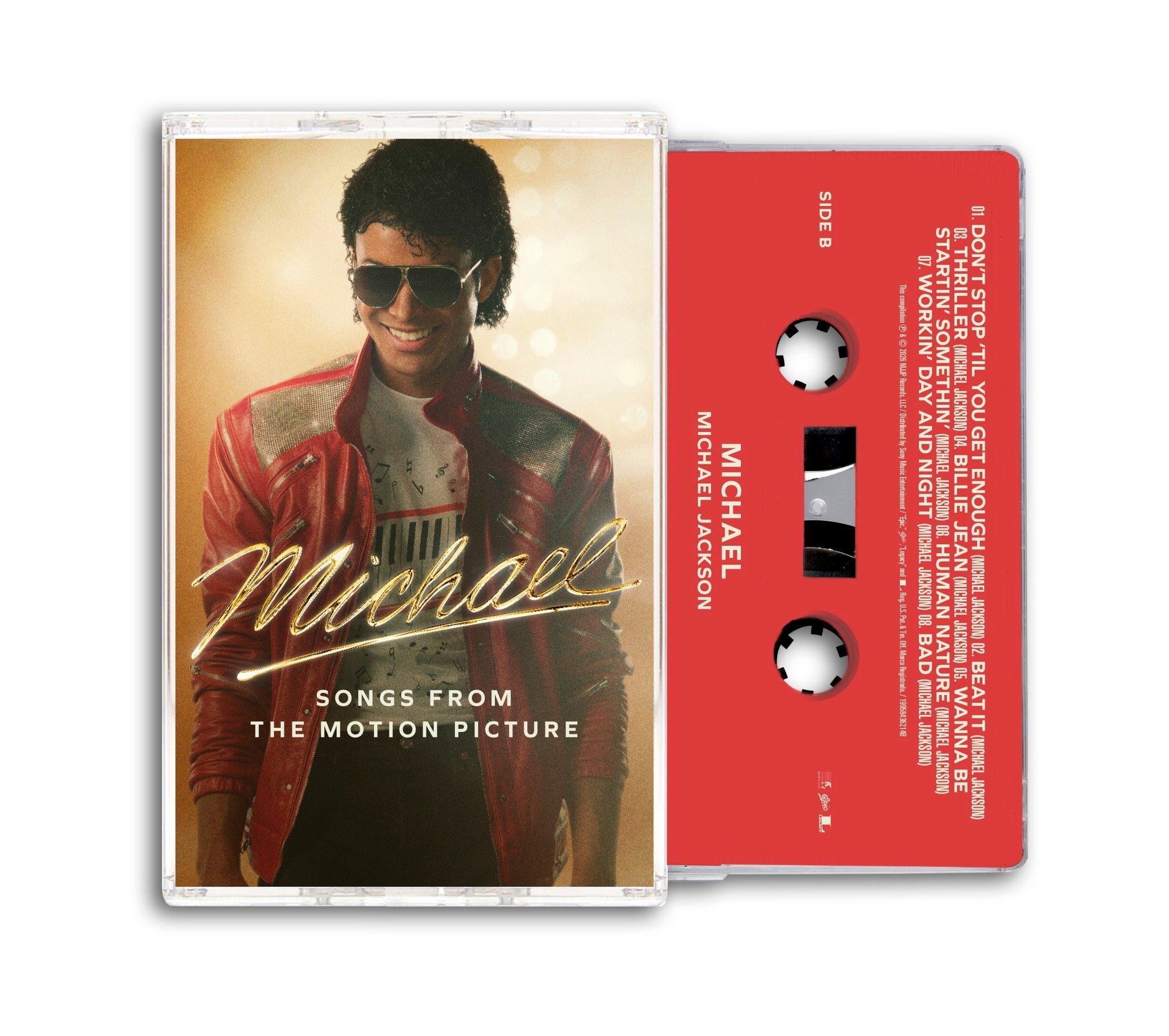 Michael Jackson Michael – Songs From The Motion Picture [Red Cassette]