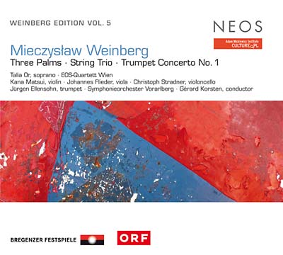 MIECZYSLAW WEINBERG Three Palms/String Trio/Trumpet Concerto No. 1 - Weinberg Edition Vol. 5