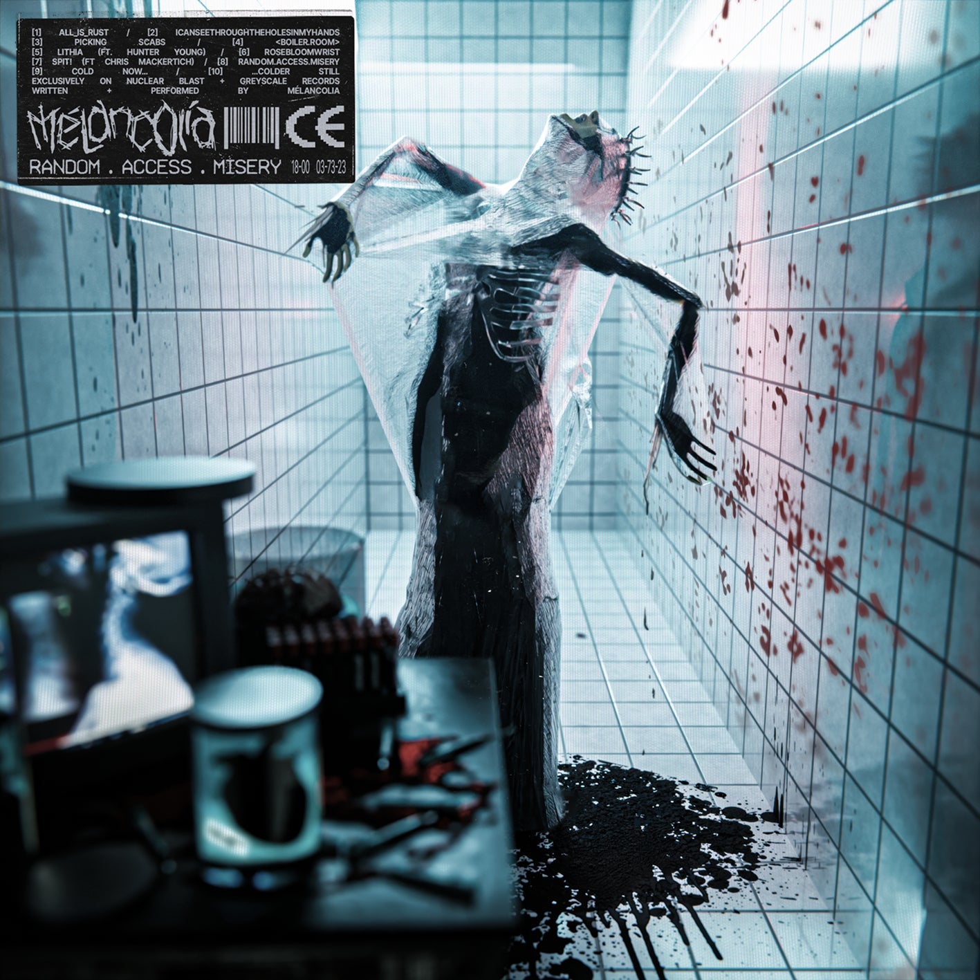 Mélancolia Random.Access.Misery (Jewel Case)