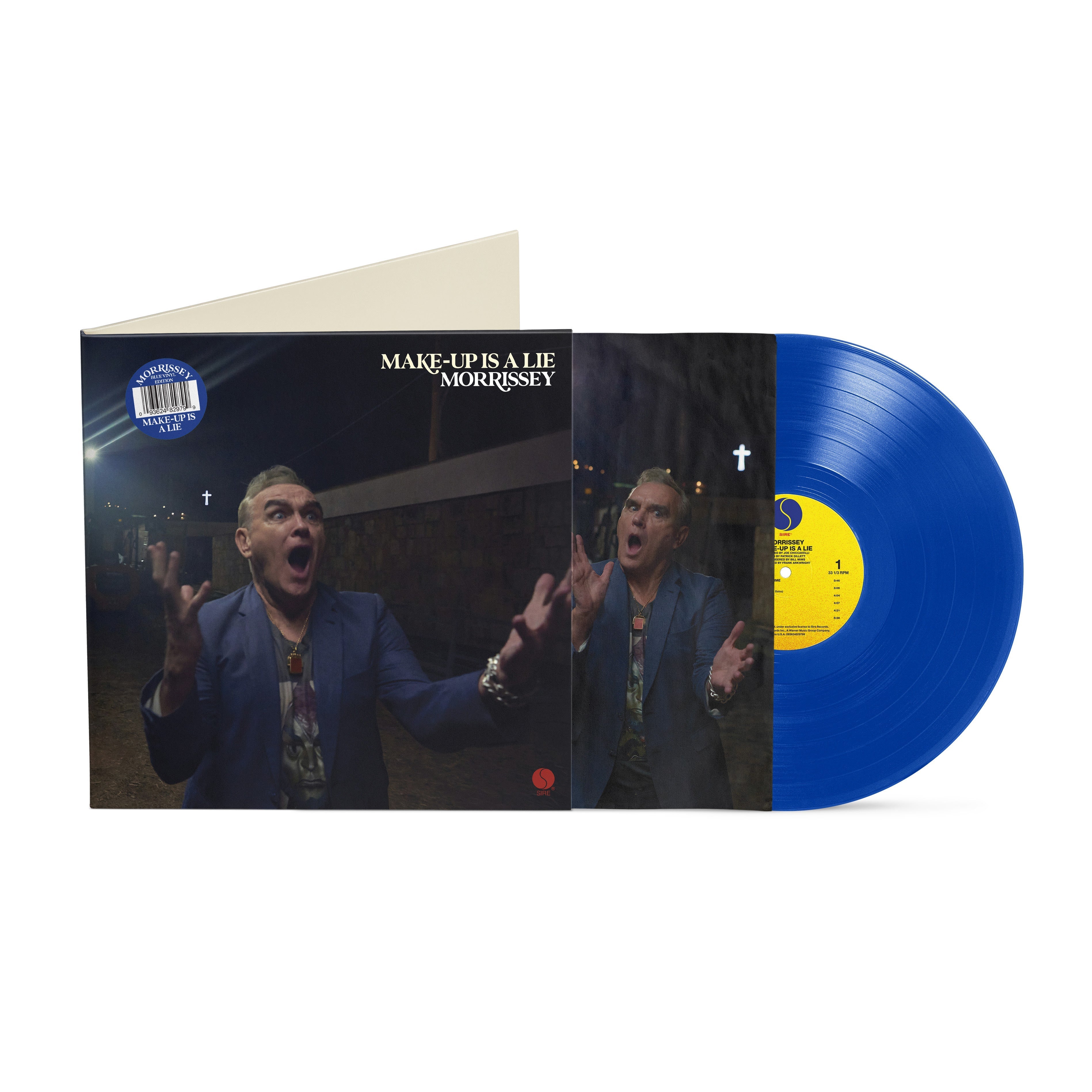 Morrissey Make-Up Is A Lie [Blue Vinyl]