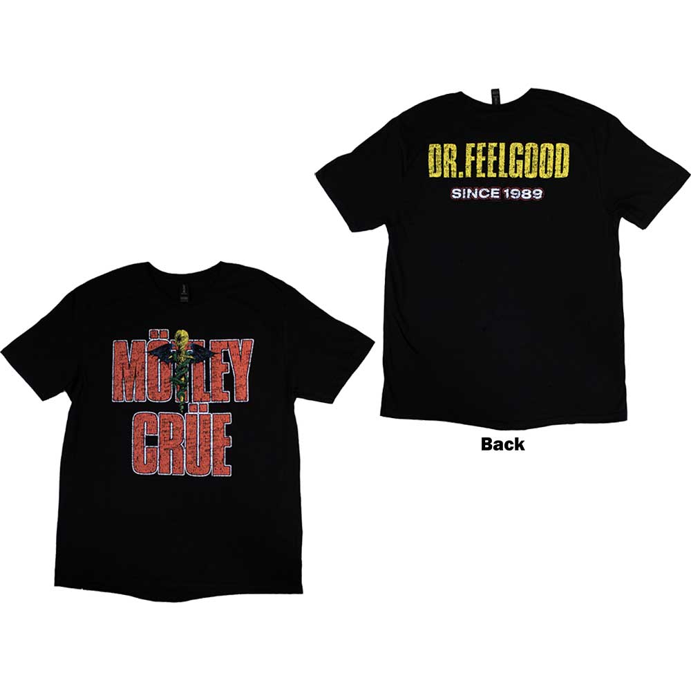 Motley Crue Dr Feelgood Since 1989 Black