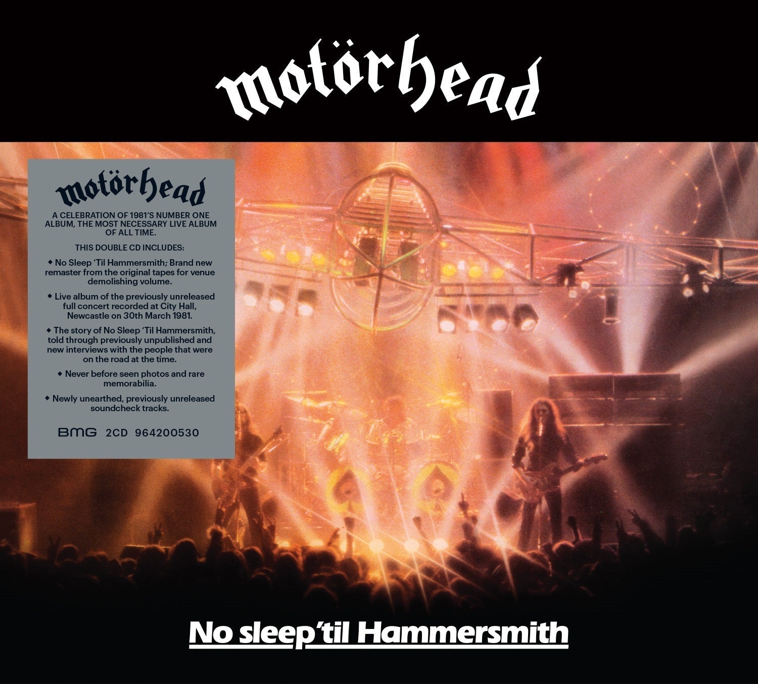 Motörhead No Sleep 'Til Hammersmith (40Th Anniversary) [2CD]