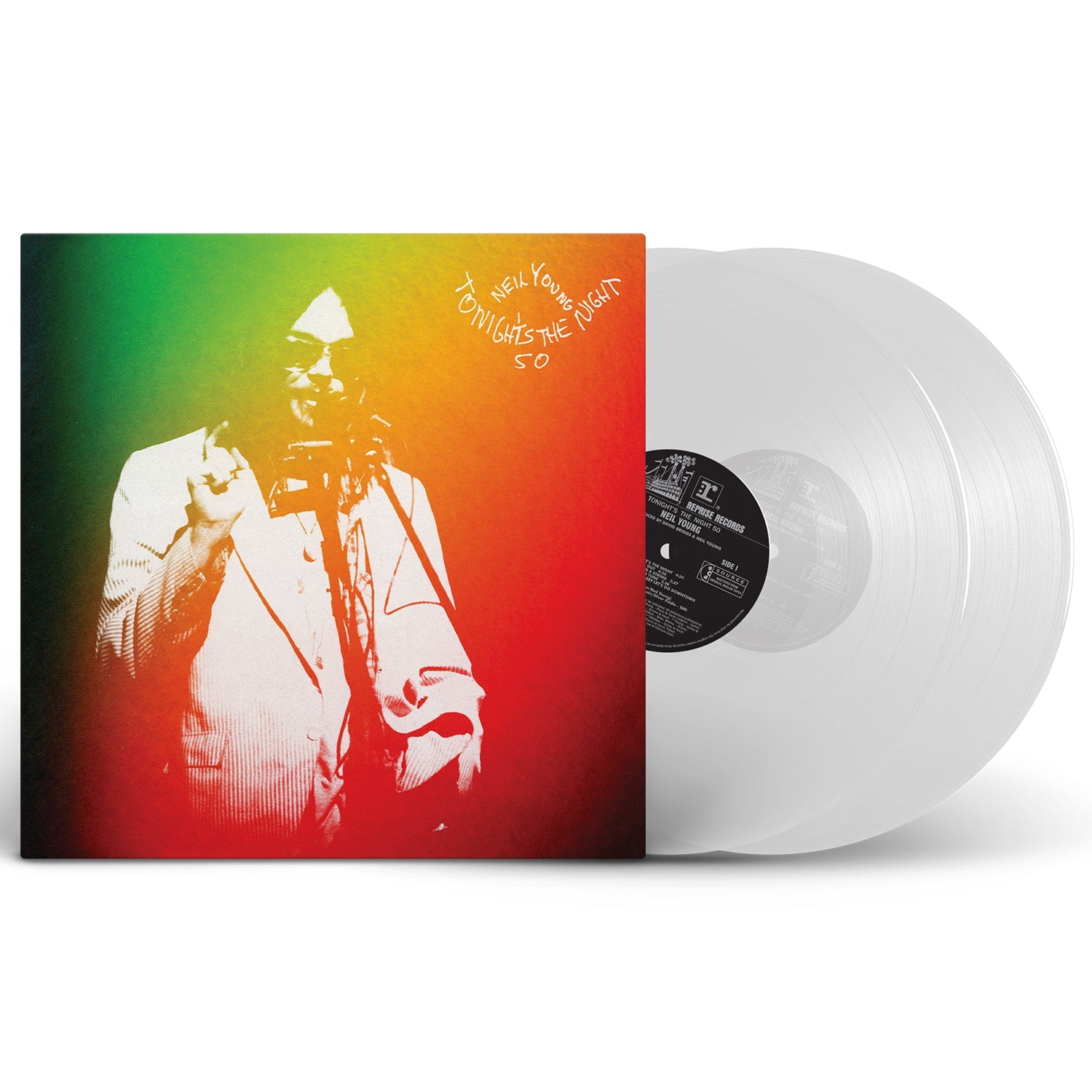 Neil Young Tonight'S The Night (50Th Anniversary) [Indie Exclusive Clear Vinyl] [2LP]