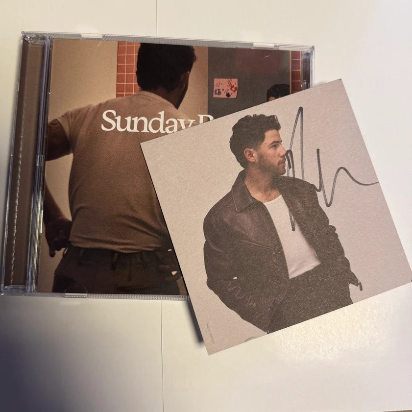 Nick Jonas Sunday Best (Limited Edition, Artist Signed Insert)